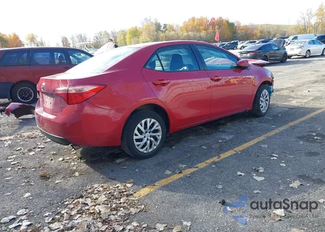 2017 Toyota Corolla Le from USA, damaged, VIN 2T1BURHE1HC834992